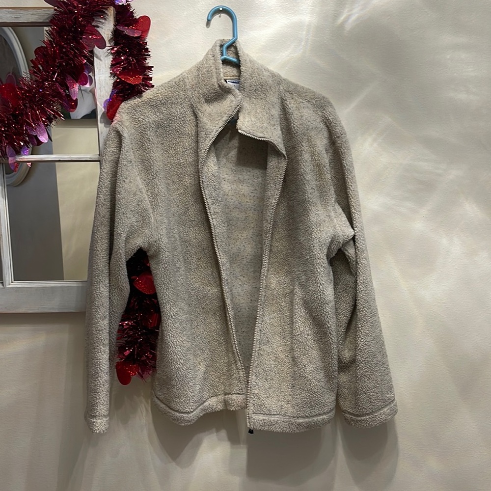 Plush Old Navy zip jacket with pocket